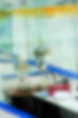 Buz hokeyi oyuncuları turnuva oyun soyut bulanıklık