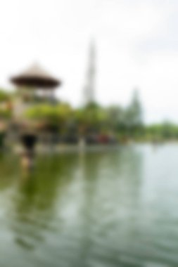 Bali Endonezya Seyahat tema bulanıklık arka plan