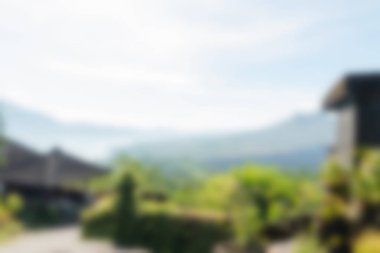 Bali Endonezya Seyahat tema bulanıklık arka plan