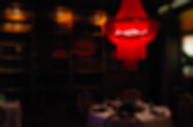 Restoran bulanıklık arka plan