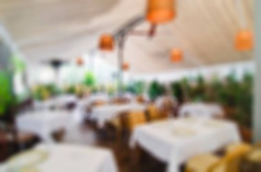 Restoran bulanıklık arka plan