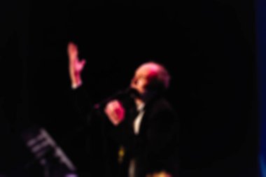 Caz Konseri Tema bulanıklık arka plan