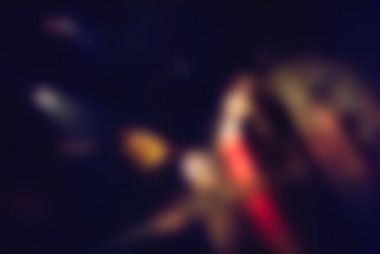 Çağdaş dans performans bokeh arka plan bulanıklık