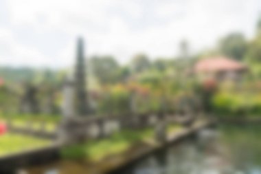 Bali Endonezya Seyahat tema bulanıklık arka plan