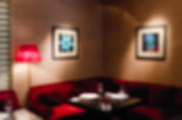 Restaurant blur background — Stock Photo, Image