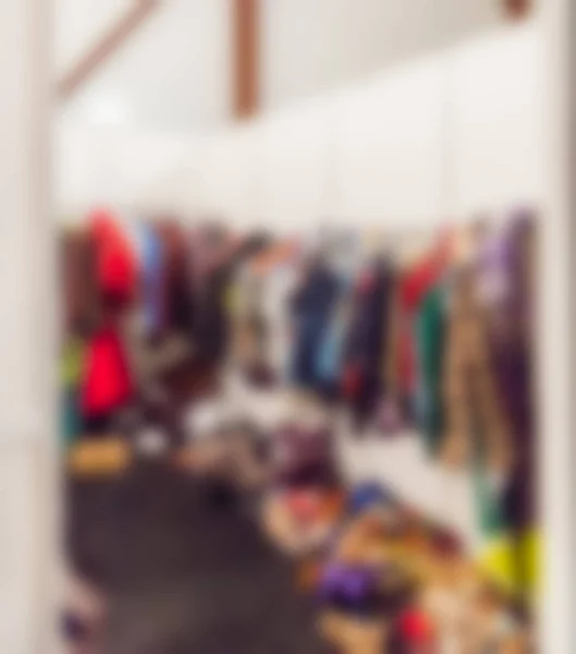 TV show filming backstage blur background — Stock Photo, Image