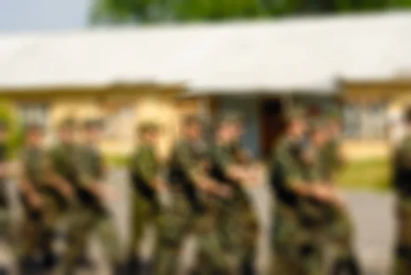 Russian army theme blur background — Stock Photo, Image