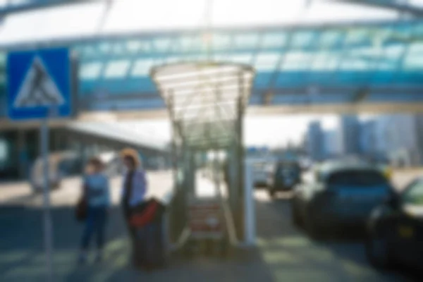 近代的な空港の抽象的な背景 — ストック写真