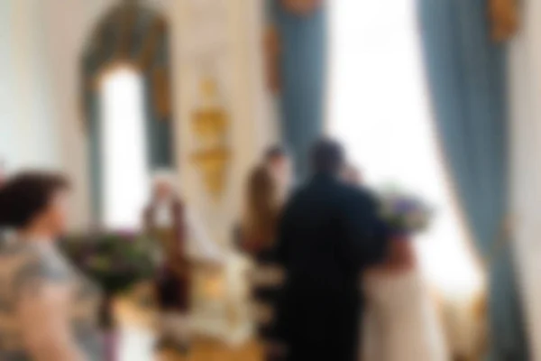 Ceremonia de boda tema borroso fondo — Foto de Stock
