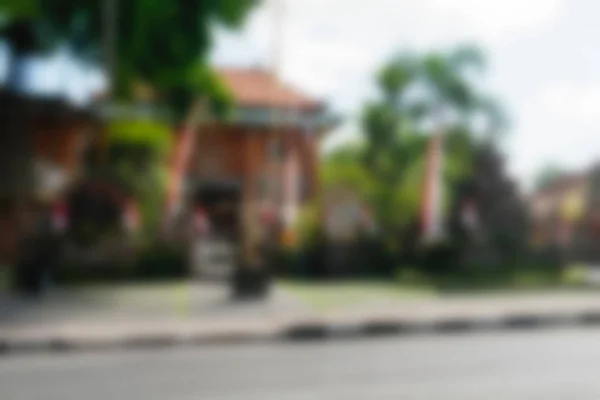 Bali Indonesië reizen thema vervagen achtergrond — Stockfoto