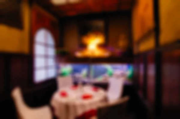 Restaurant vervagen achtergrond — Stockfoto