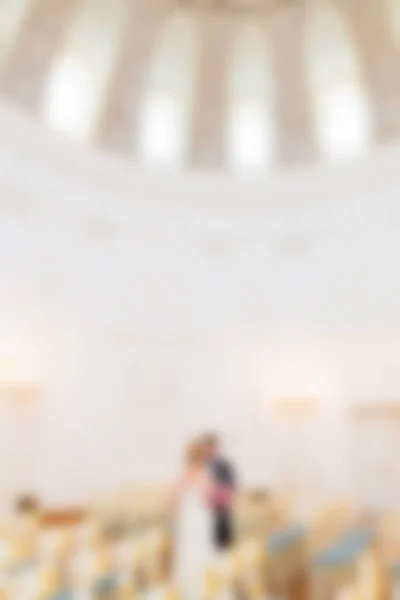 Wedding ceremony theme blur background — Stock Photo, Image