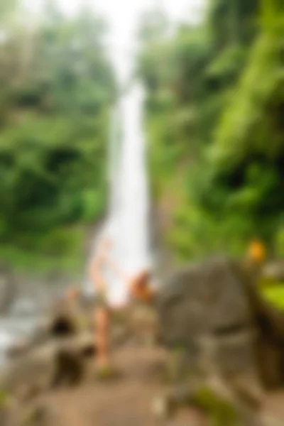 Bali Indonesia Travel theme blur background — Stock Photo, Image