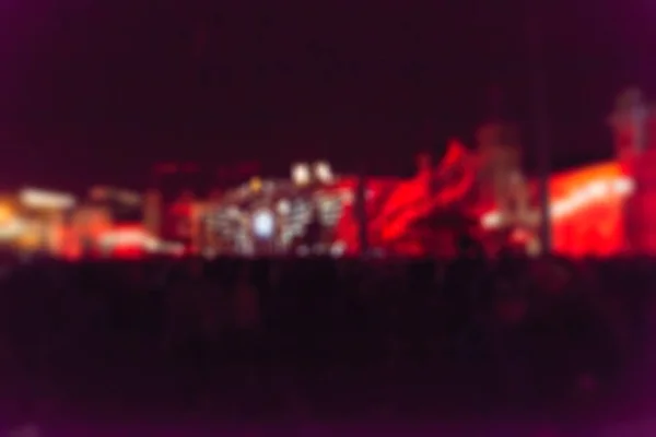 Luce proiezione festival tema sfocatura sfondo — Foto Stock