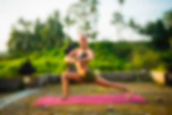 Bali Indonesia Travel theme blur background — Stock Photo, Image