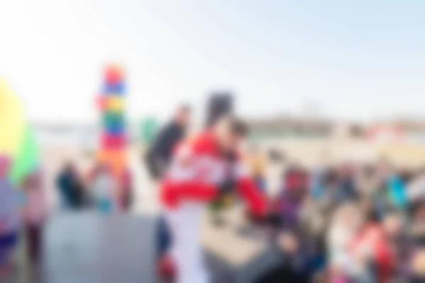 Mardi gras celebrazione tema sfocatura sfondo — Foto Stock