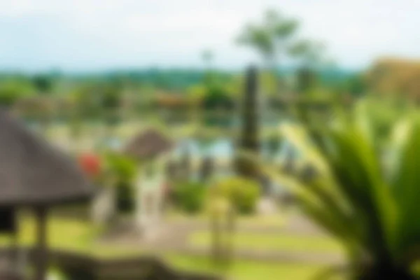 Bali Indonesien resor tema oskärpa bakgrund — Stockfoto