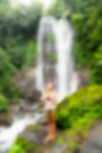 Bali Indonesia Travel theme blur background — Stock Photo, Image