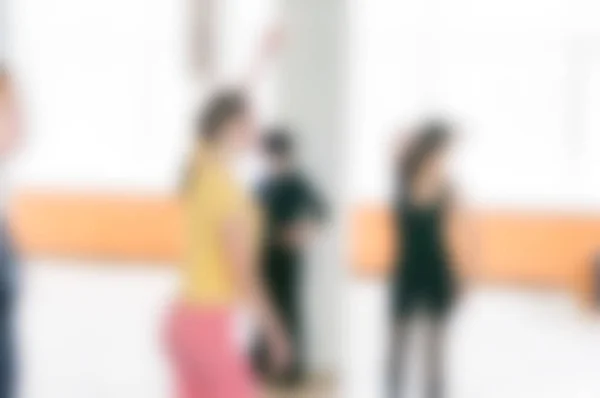 Dance school theme blur background — Stock Photo, Image