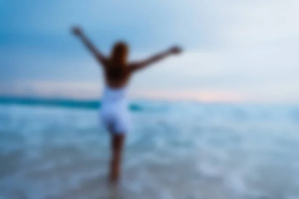 Bali Indonesia Travel theme blur background — Stock Photo, Image