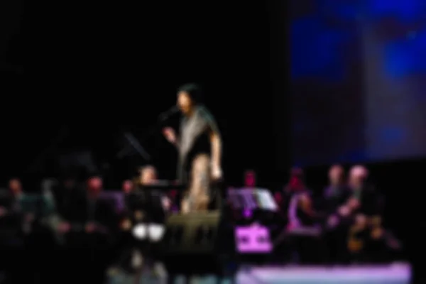 Jazz konsert tema oskärpa bakgrund — Stockfoto