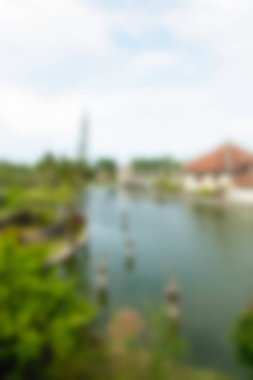 Bali Endonezya Seyahat tema bulanıklık arka plan