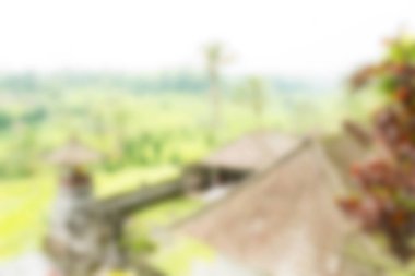 Bali Endonezya Seyahat tema bulanıklık arka plan