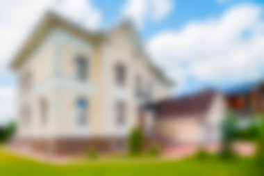 Lüks ev dış Tema arka plan bulanıklık