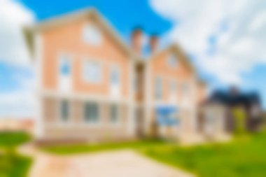 Lüks ev dış Tema arka plan bulanıklık