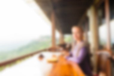 Bali Endonezya Seyahat tema bulanıklık arka plan