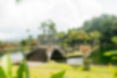 Bali Endonezya Seyahat tema bulanıklık arka plan