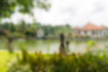 Bali Endonezya Seyahat tema bulanıklık arka plan