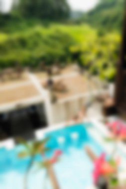 Bali Endonezya Seyahat tema bulanıklık arka plan