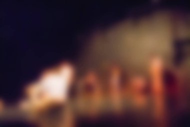 Çağdaş dans performans bokeh arka plan bulanıklık