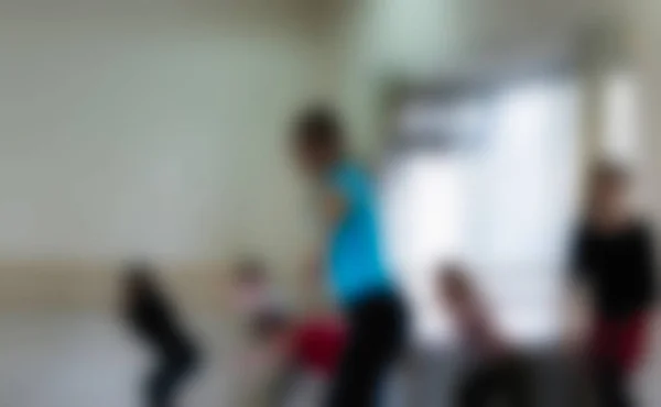 Scuola di danza tema sfocatura sfondo — Foto Stock