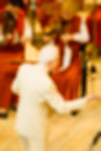 Classical concert blur background — Stock Photo, Image