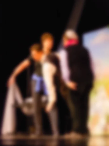 Theater play theme blur background