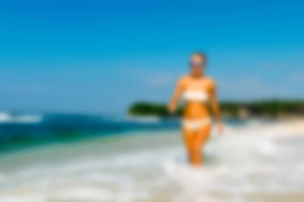 Bali Indonesia Travel theme blur background — Stock Photo, Image