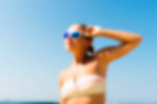 Bali indonesien reisethema verschwimmen hintergrund — Stockfoto