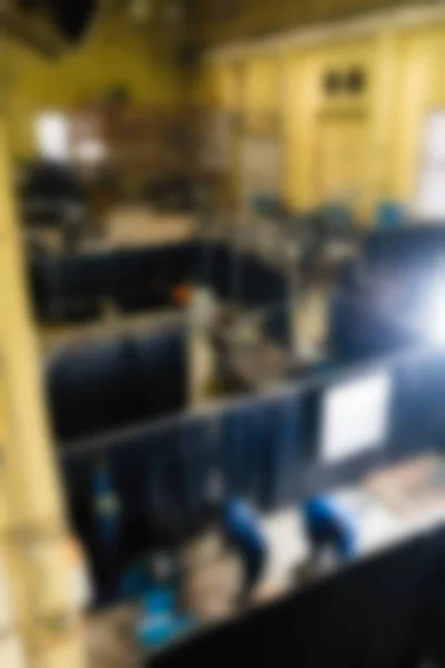 Промислове виробництво завод тема розмивання фону — стокове фото