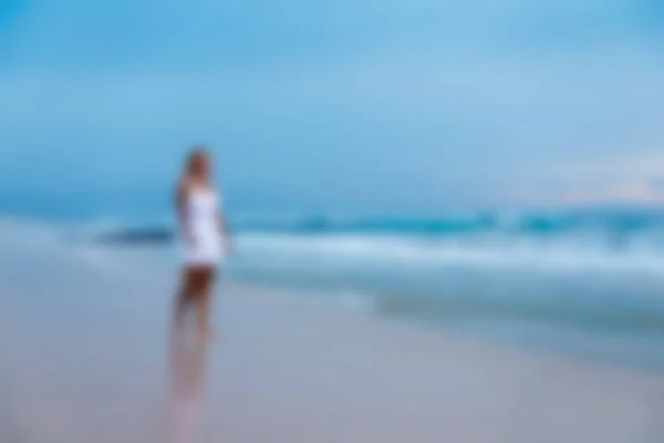 Bali Indonesia Travel theme blur background — Stock Photo, Image