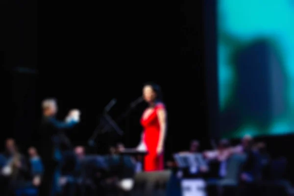 Jazz konsert tema oskärpa bakgrund — Stockfoto