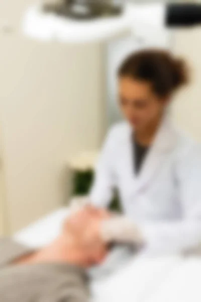 Clinica de cosmetologie medicală temă blur fundal — Fotografie, imagine de stoc