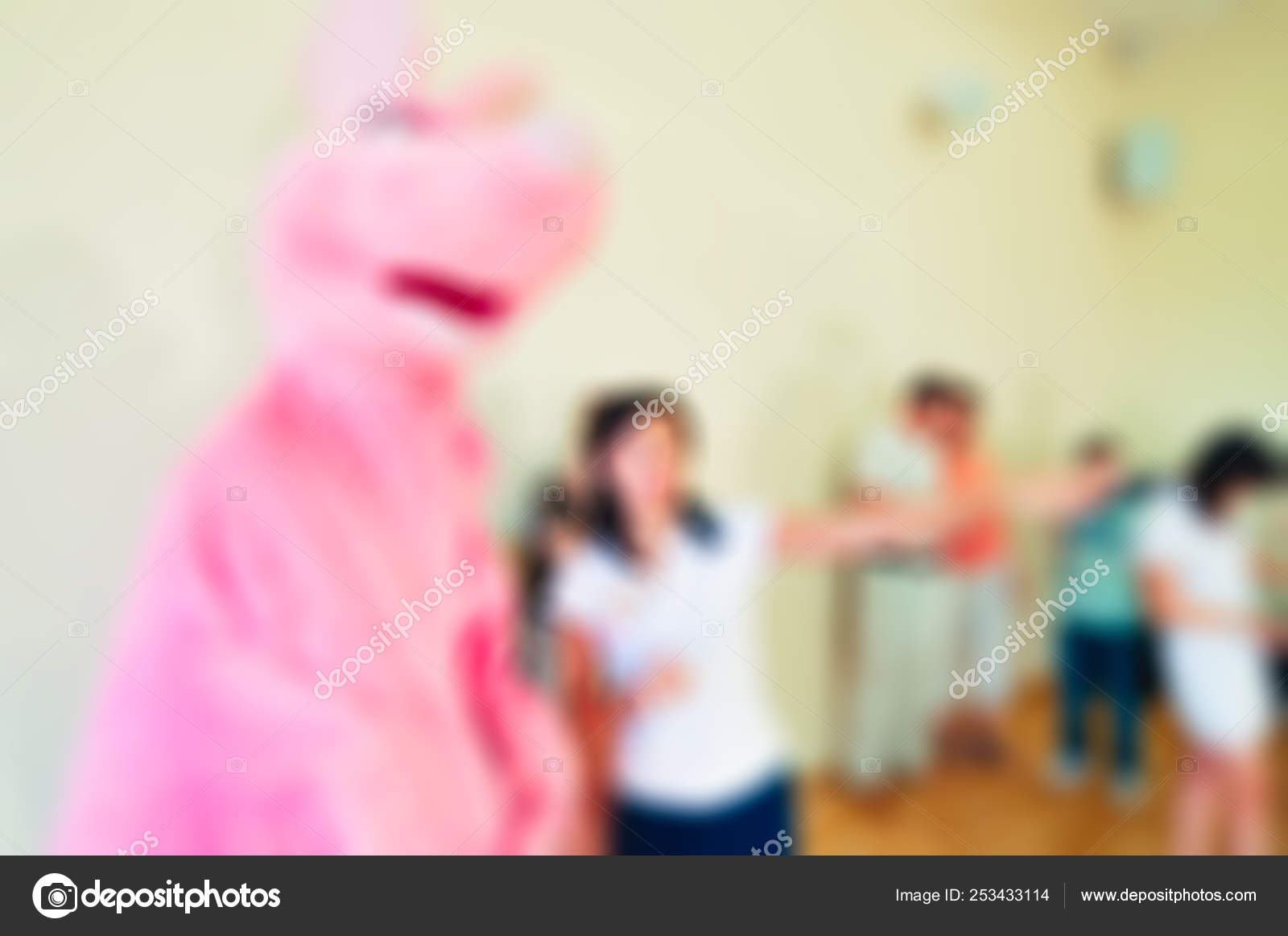 Kids activity animation blur background Stock Photo by ©nikitabuida