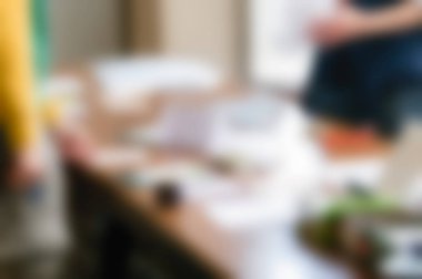 Dans okulu Tema arka plan bulanıklık