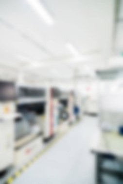 Elektronik üretim tesisi Tema arka plan bulanıklık