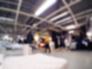 Alışveriş alışveriş merkezi Tema arka plan bulanıklık