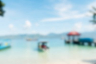 Bali Endonezya Seyahat tema bulanıklık arka plan