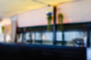 Restoran bulanıklık arka plan