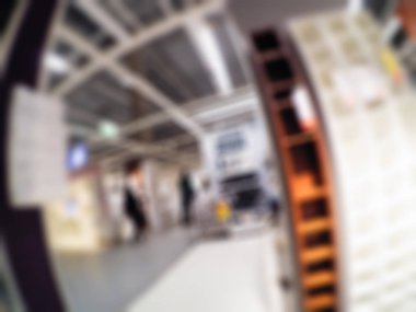 Alışveriş alışveriş merkezi Tema arka plan bulanıklık